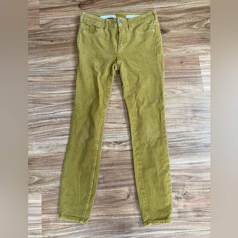 Pilcro and the Letterpress High Rise Skinny Corduroys from Anthropologie
